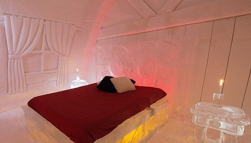 Icehotel03 Волшебный ледяной отель в Канаде по мотивам произведения Жюля Верна