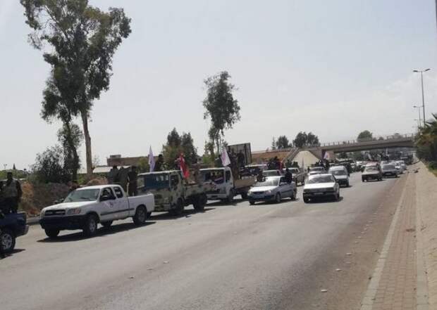 Окончательный удар по котлу на юге Дамаска: крупный конвой САА уже в пути