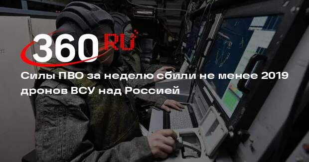 РИА «Новости»: силы ПВО сбили больше всего дронов ВСУ над Россией 6 и 9 апреля