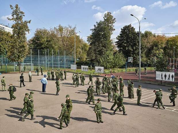 Московский кадетский корпус Героев Космоса, Москва, Россия дети, игровые площадки, мир, путешествия, страны