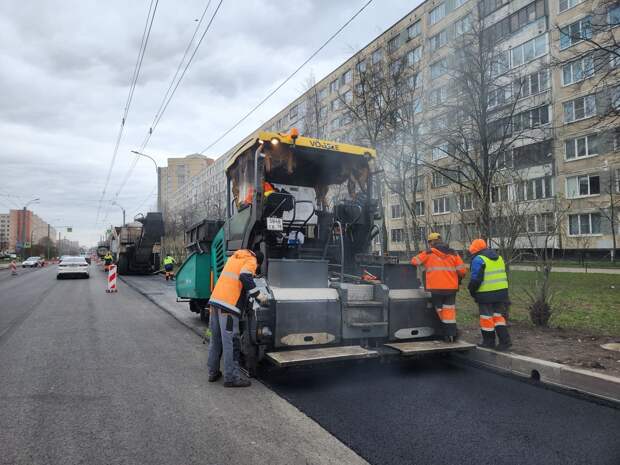 В Петербурге стартовал ремонт проспекта Медиков и Будапештской улицы