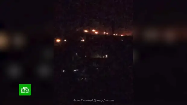 Власти ДНР: нефтебаза в Донецке повреждена в результате обстрела со стороны ВСУ