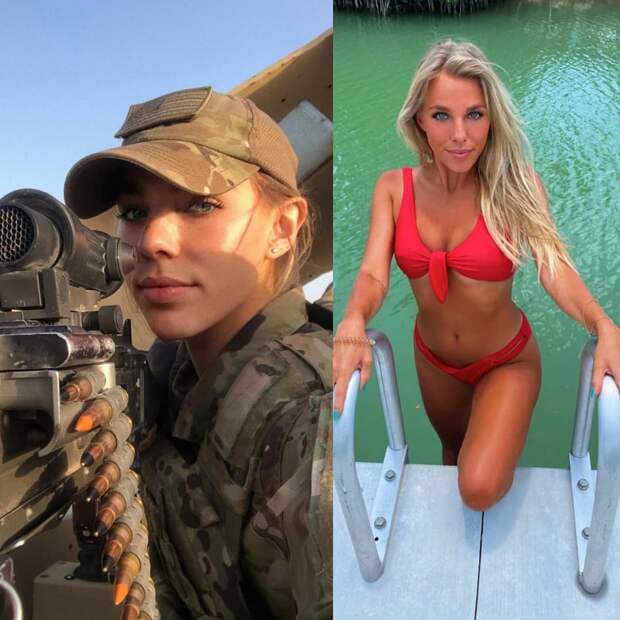 Красивые девушки в униформе и без неё