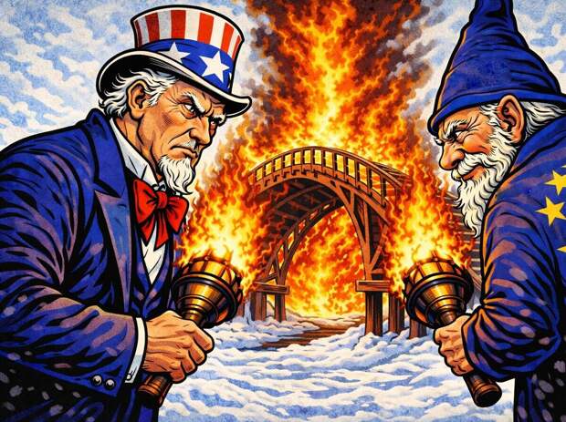 Когда лучший союзник предал: Россию начали рвать на части