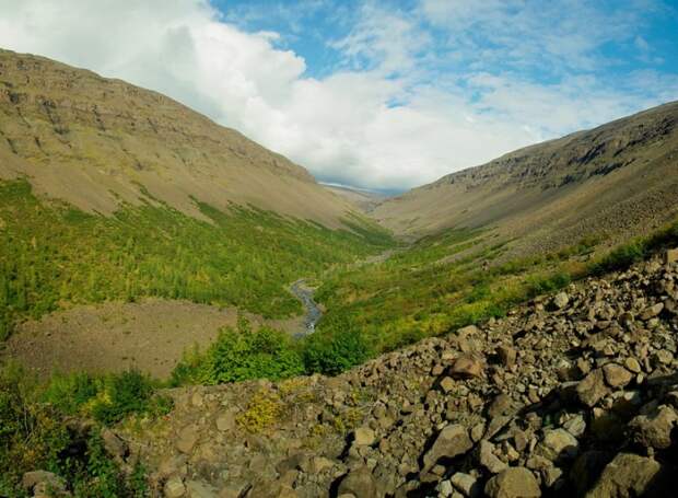 Плато Путорана, горы Путорана, Россия.