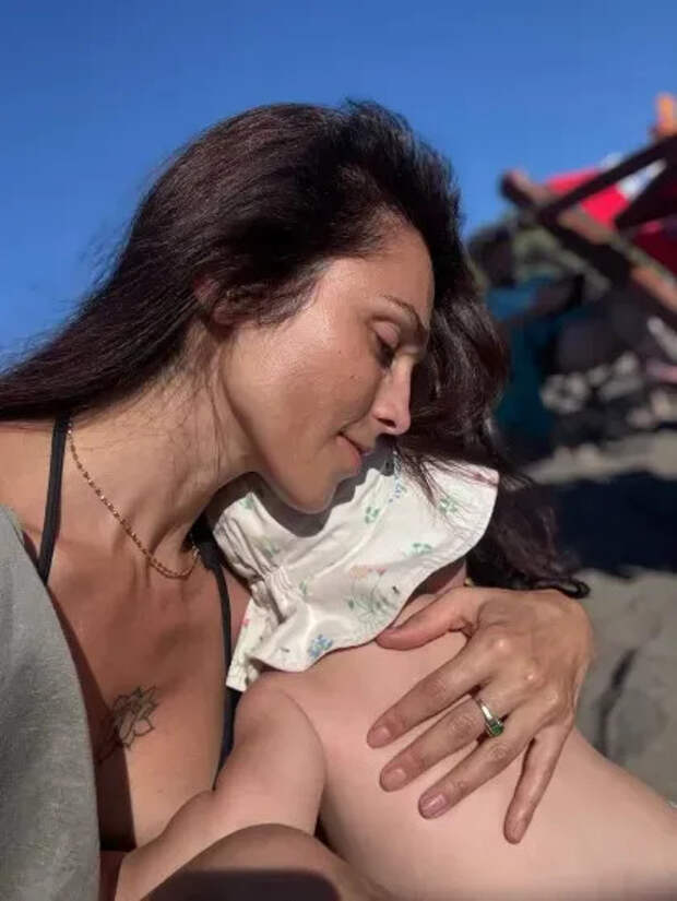 Сати Казанова с дочерью