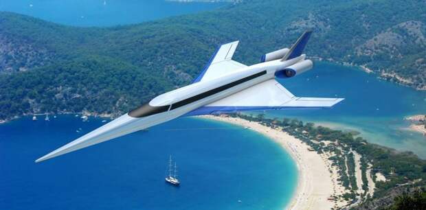 3. Компания Spike Aerospace проводит испытания бесшумного сверхзвукового пассажирского самолета S-512 автомобили, изобретения, интересно, создатели, технологии, транспорт будущего, факты, фото