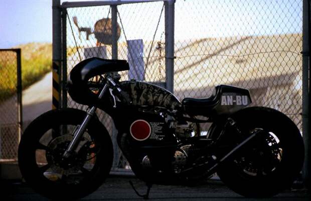 Фото кастома Skull-Tiger на базе Yamaha XS650