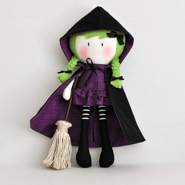 My Teeny-Tiny Doll® Witch / Cook You Some Noodles 11" Handmade Fashion Doll