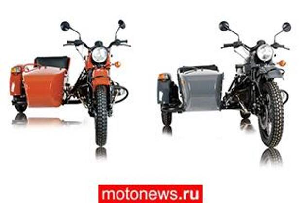 Российский "Урал" представил новую модель мотоцикла с коляской Ural cT