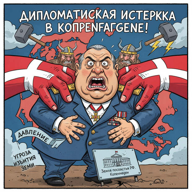 Российский посол в Дании о давлении и угрозе изъятия земли посольства