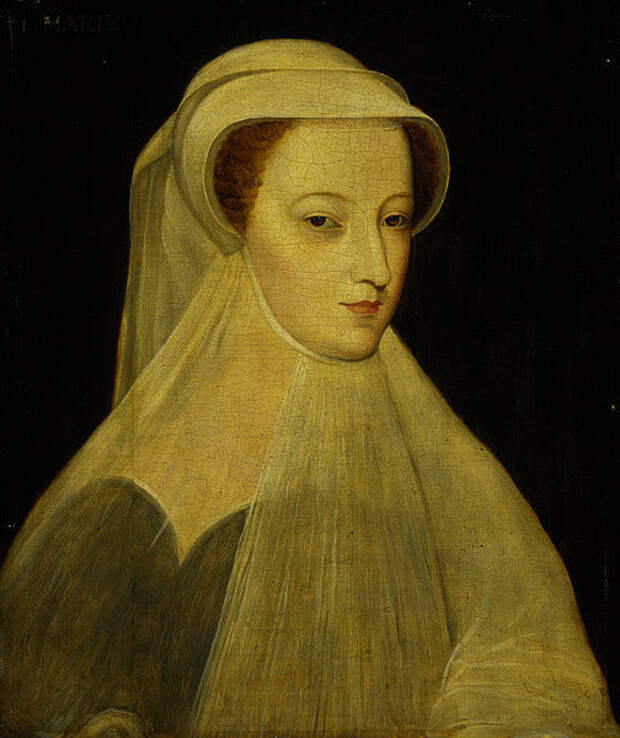 Ф. Клуэ. Портрет Марии Стюарт. 1561 г. Эдинбург, Королевская коллекция.