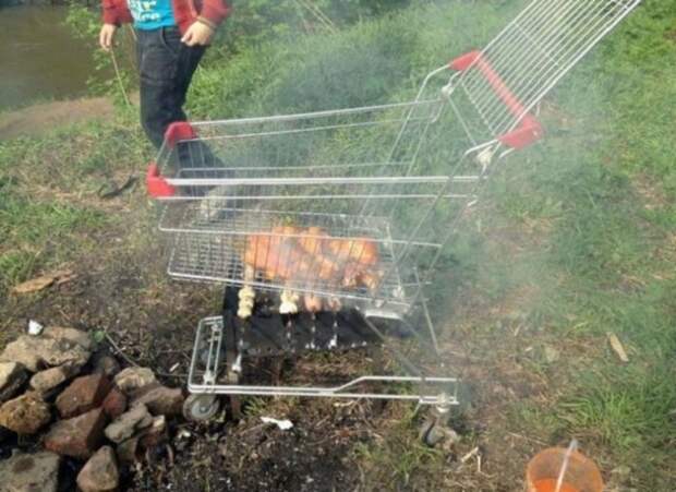 Или хотите приготовить сразу две партии дача, дачники, огородники, прикол, фото