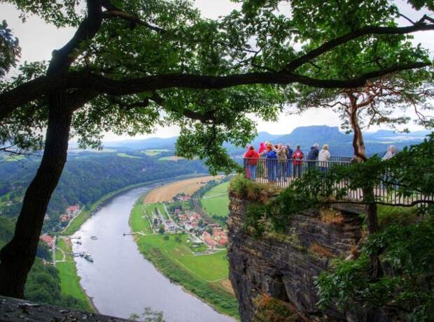 Смотровая площадка на Бастае (Bastei)