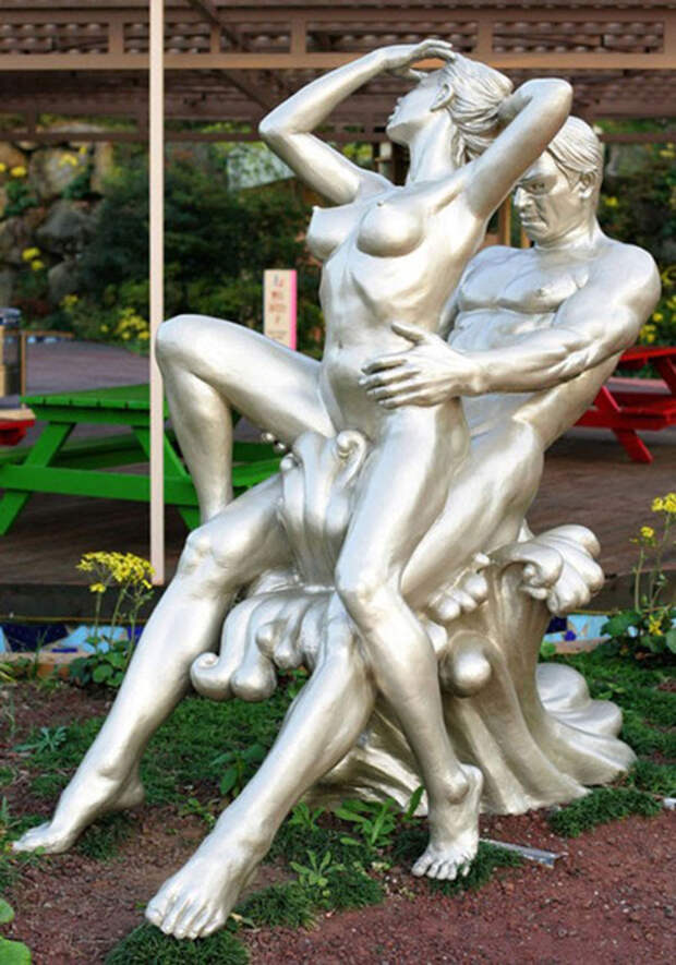 Сексуальные фантазии в скульптуре.