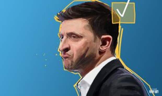 Зеленский возглавил антирейтинг украинских политиков