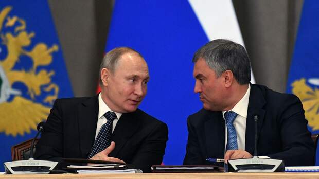 Путин рассказал, как работал с Володиным в пандемию 