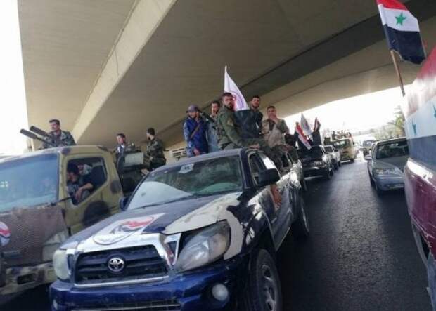 Окончательный удар по котлу на юге Дамаска: крупный конвой САА уже в пути