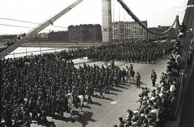 17 июля 1944 года - немецкий «парад» в Москве