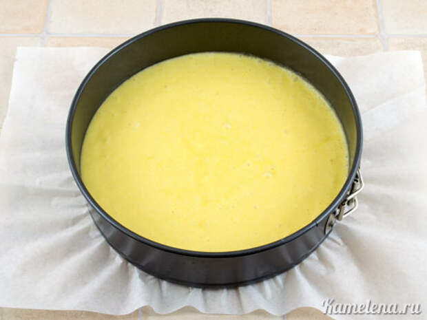 Карамельный торт с яблоками — 3 шаг