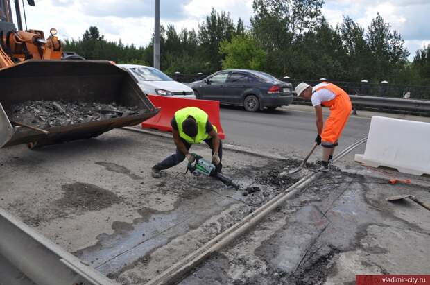 Во Владимире отремонтируют автомобильный мост через Клязьму