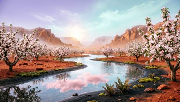 Новое открытие склоняет ученых к мнению о том, что на Марсе была жизнь