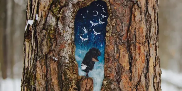 В парках Северного началась художественная акция «ПаркАрт»