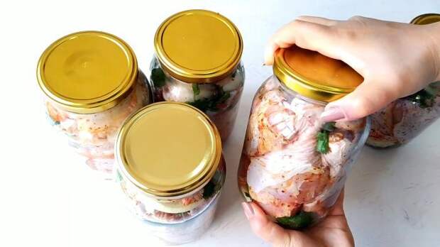 Способ готовки куриного мяса, которое можно хранить целых 12 месяцев