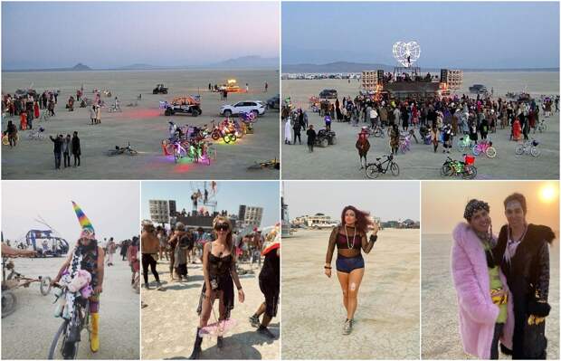 Неофициальный фестиваль Burning Man стартовал в эти выходные в пустыне Блэк-Рок