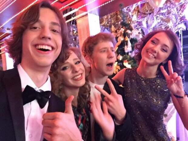 Екатерина Старшова на корпоративе после завершения сериала