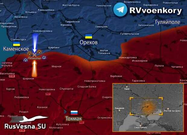 Армия России оставила большую часть Пятихаток, отойдя на оборонительный рубеж на окраине | Русская весна