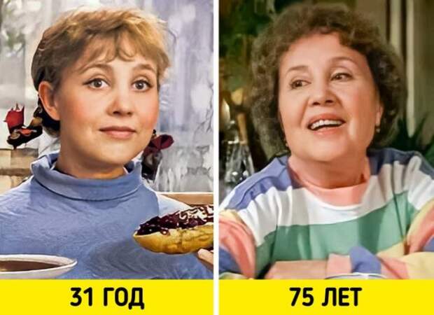 Надежда Румянцева — «Девчата» (1961) и «Нечаянная радость» (2005)
