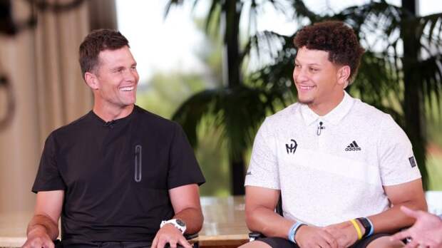 Tom Brady and Patrick Mahomes