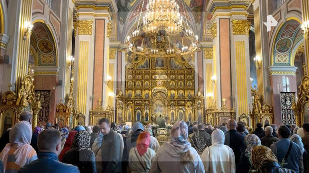 Вербное воскресенье отметили в Донецке