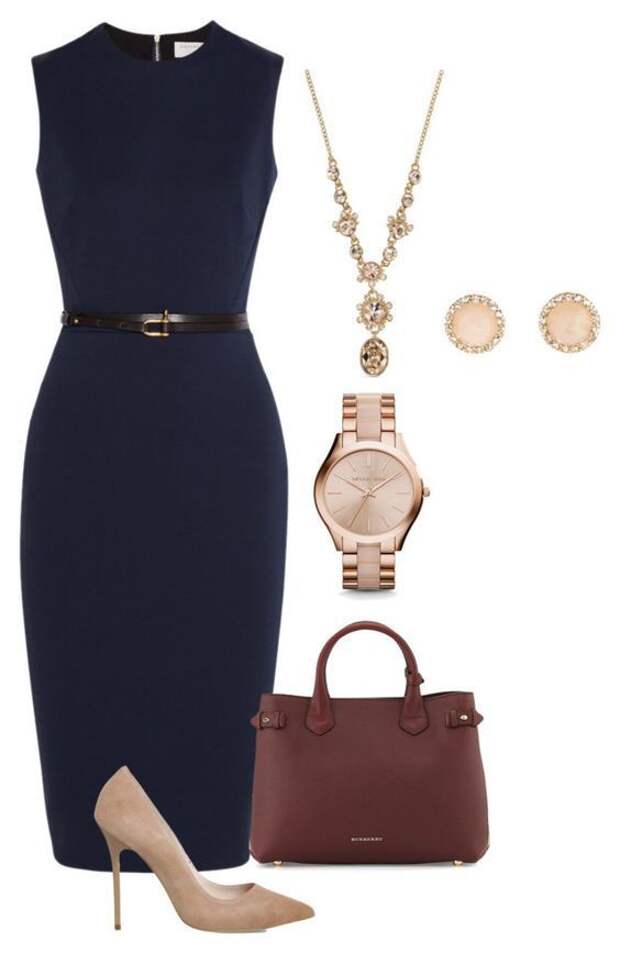 Правильное офисное платье: красивые образы на каждый день