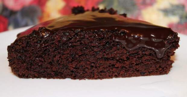 Супервлажный шоколадный пирог