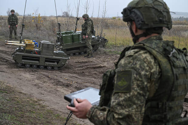 В бригаде имени Александра Невского создали роту роботов