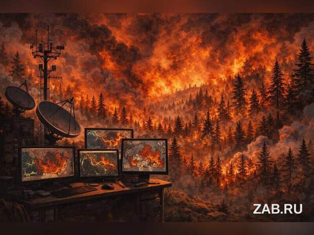 Забайкалье в огне: регион ждет полгода красной опасности