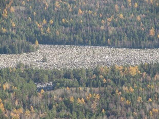 Большая каменная река в Национальном парке Таганай (8 фото)
