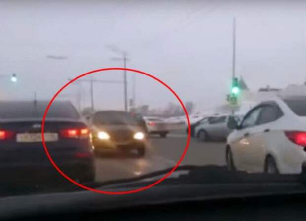 «Умница» на встречной. Умница на встречной