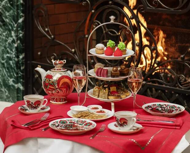 Зимнее чаепитие в «Гранд Отель Европа»