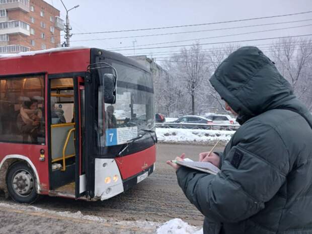 В Туле провели мониторинг работы общественного транспорта