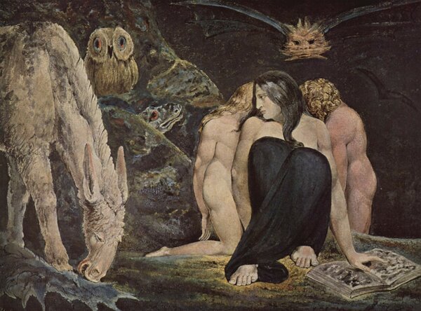 Геката — Уильям Блейк, 1795
