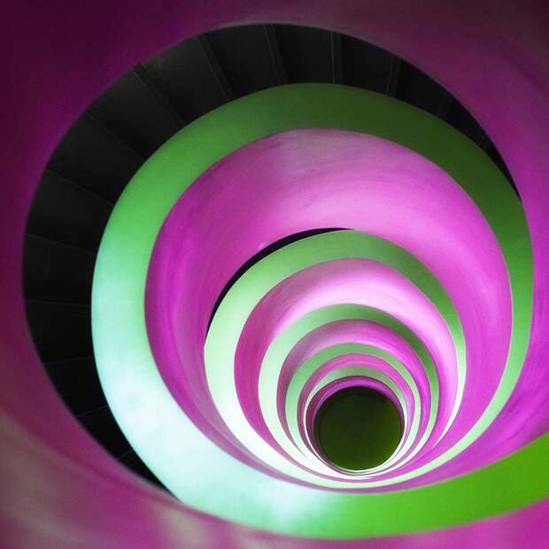 Спиральные лестницы spiralnielestnici 15 Головокружительная красота спиральных лестниц