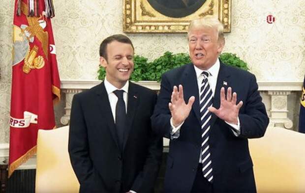 Трамп произнес тост в честь дружбы США и Франции
