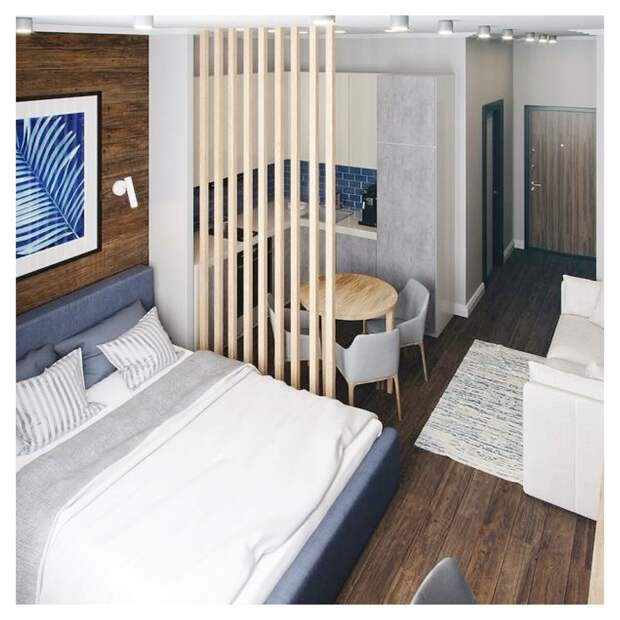Топ-7 дизайн идей, как отделить спальное место от общей комнаты