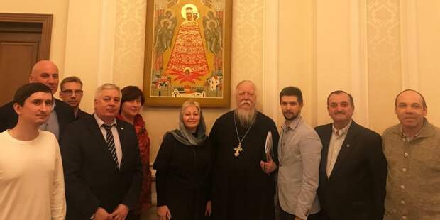 Встреча с членом Высшего Церковного Совета Русской Православной Церкви/Фото: из открытого источника