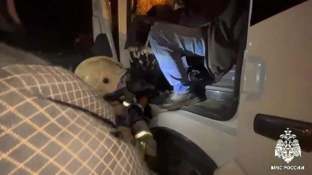 В Симферопольском районе столкнулись пассажирский автобус и грузовик