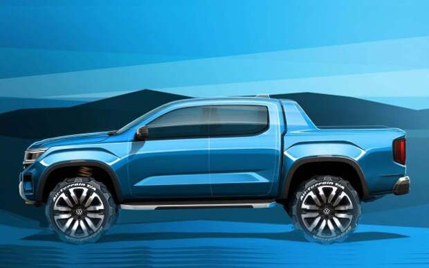 Volkswagen-Amarok-пикап-новый-дизайн-эскизы-2022-proauto-02