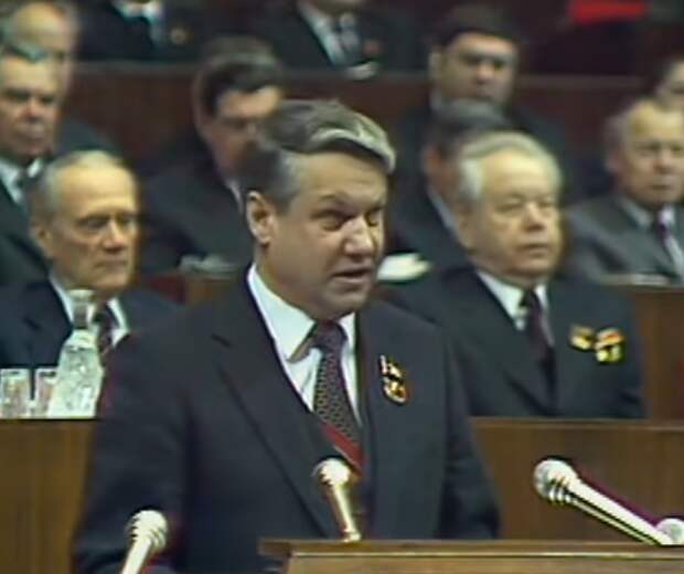 Ельцин в 1981 году